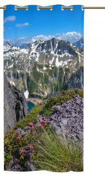 Ösenschal Berge - Natur Ösenvorhang